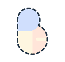 Primo passaggio della costruzione del logo