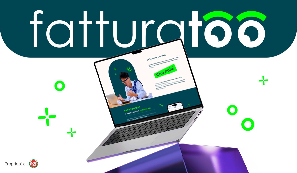 Anteprima del sito web Fatturatoo