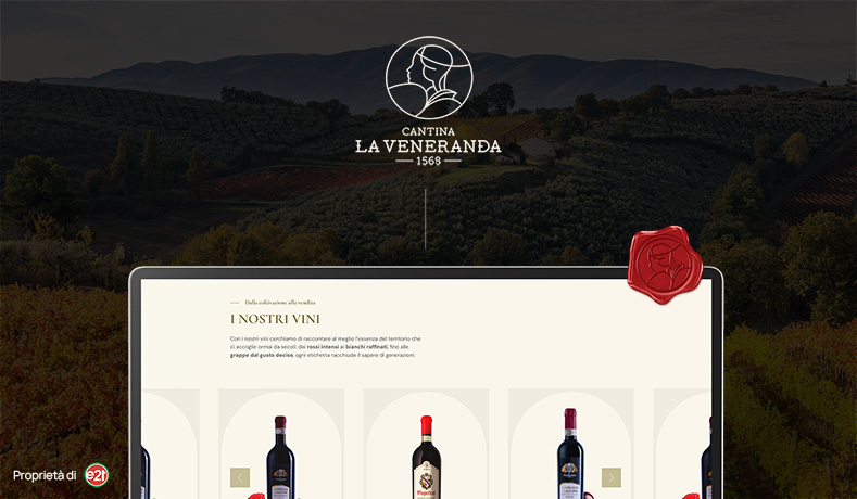 Anteprima del sito e-commerce La Veneranda